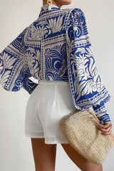 Fleetwood Blouse - Havanna Blue
