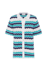 Hubert Top - Blue Multi