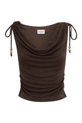 Odeya Top - Espresso