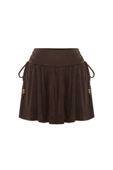 Odeya Mini Skirt - Espresso