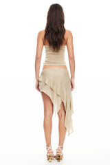 LIONESS Palisades Halter Top Oyster