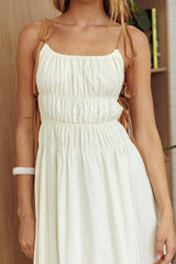 By The Way Side Tie Dress Oat