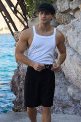 Tyler Singlet - White
