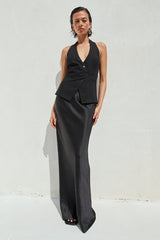 Elindra Maxi Skirt - Black