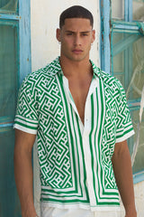 MIRKO SHORT SLEEVE SHIRT - MIRKO GREEN