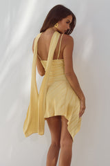 Paige Scoop Neck Mini Dress - Mango