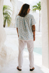 Roman Shirt - Blue/White