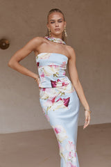 VERITY LOW WAIST MAXI SKIRT - CADENCE PRINT